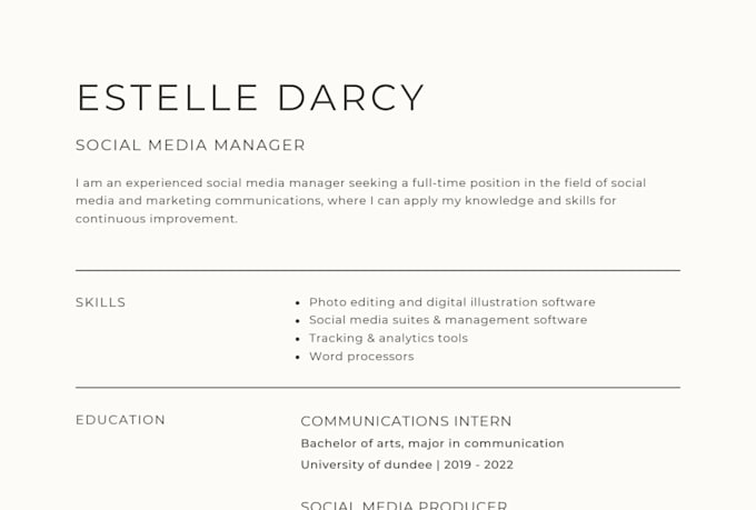 write and optimize your CV for ats systems